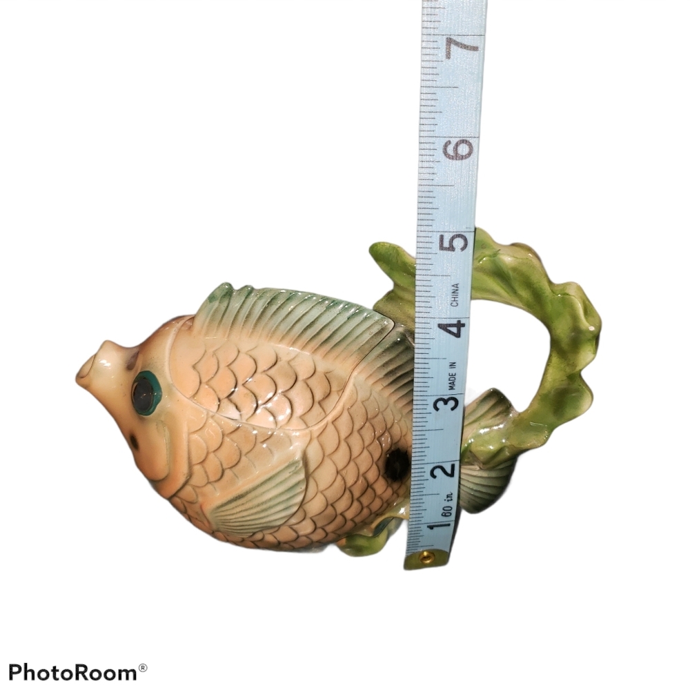 Custom vintage 1998 tropical fish Tea set - Picture 10 of 15
